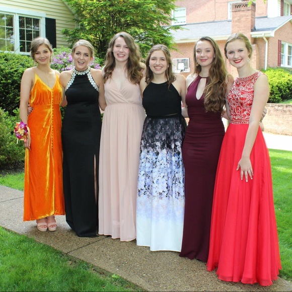 wondrous water lilies blush pink maxi dress